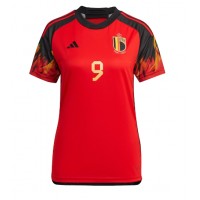 Fotbalové Dres Belgie Romelu Lukaku #9 Dámské Domácí MS 2022 Krátký Rukáv